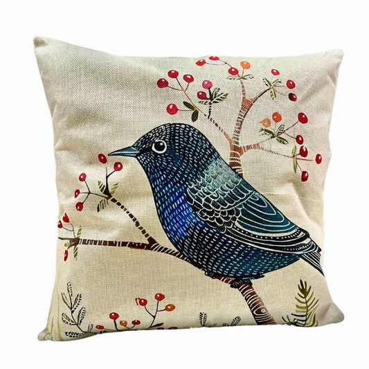 Funda Pajaro Azul 45x45