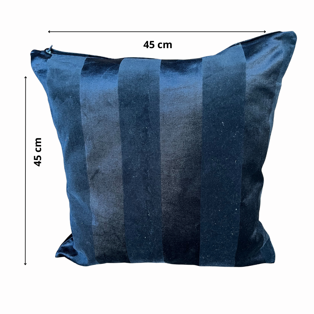 Funda Terciopelo Azul Marino 50x50