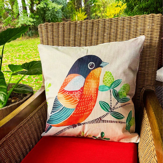 Funda Pajaro Rojo 45x45