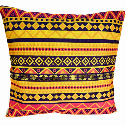 Funda Geometrica Negra 45x45