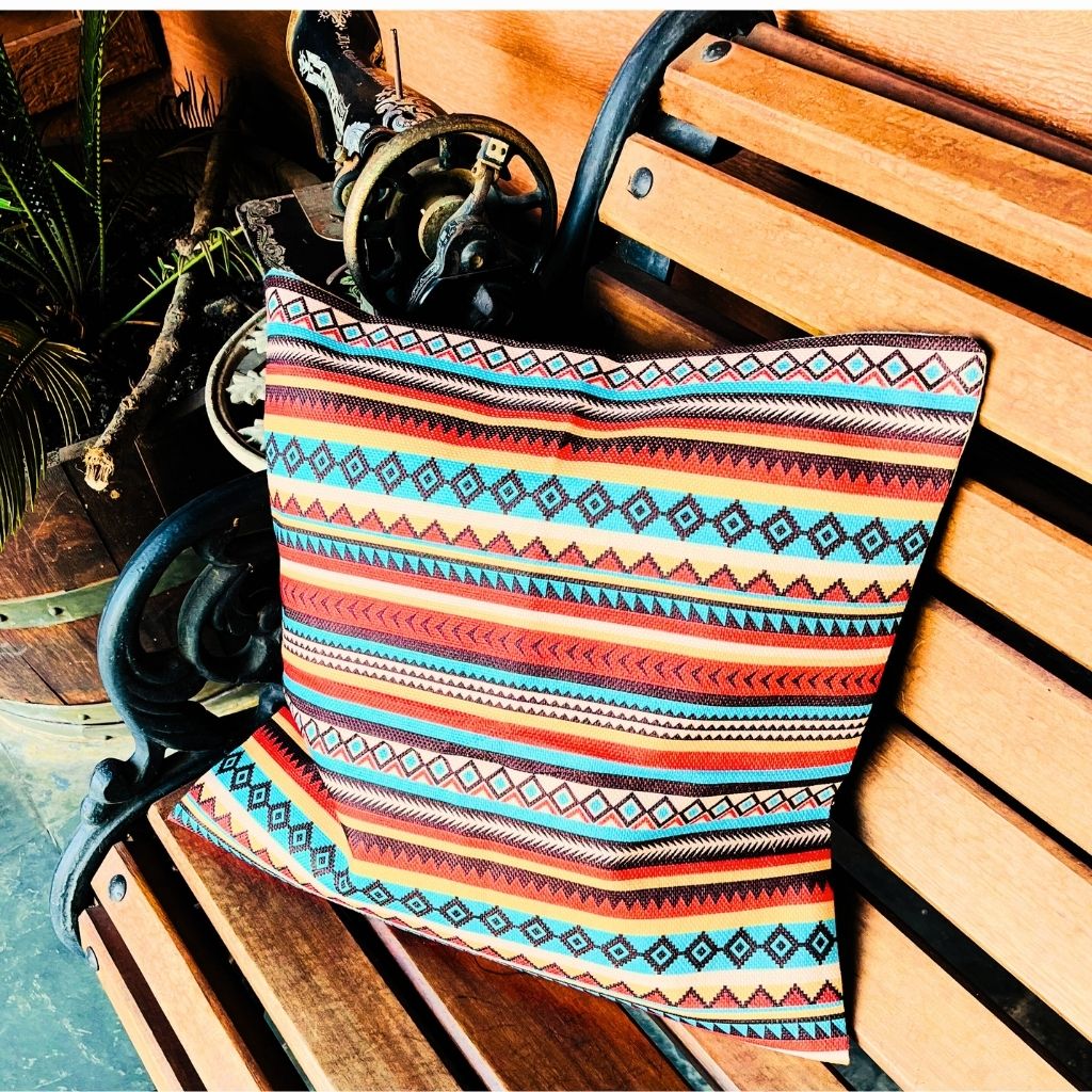 Funda Geometrica Multicolor 45x45