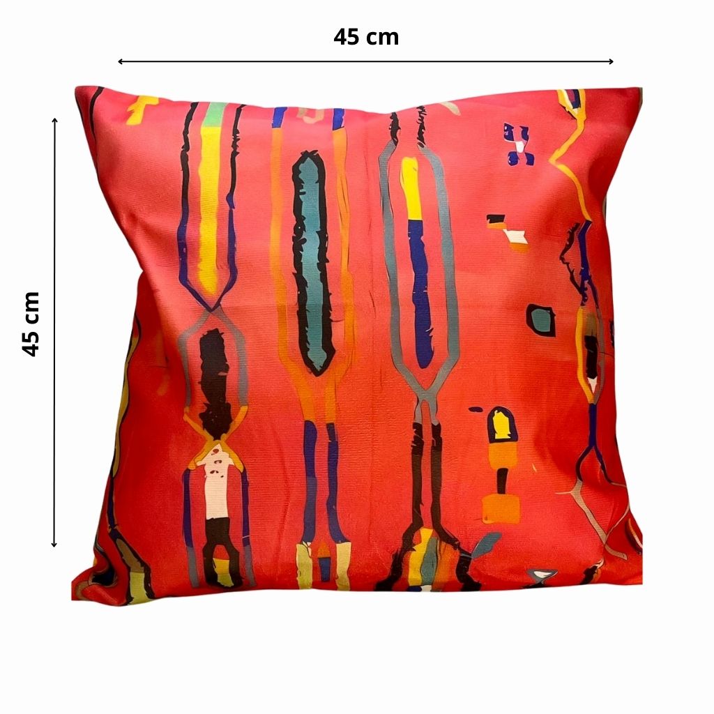 Funda Bereber Rojo 45x45