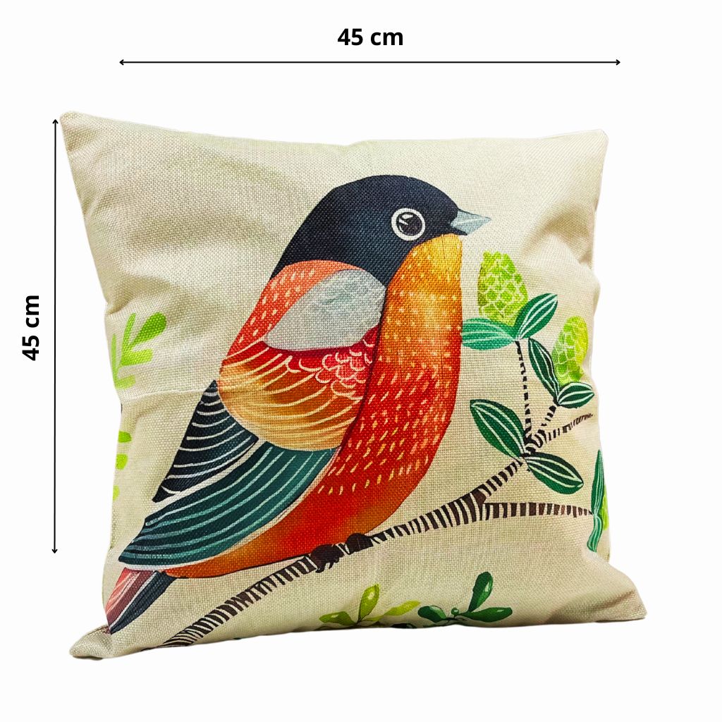 Funda Pajaro Rojo 45x45