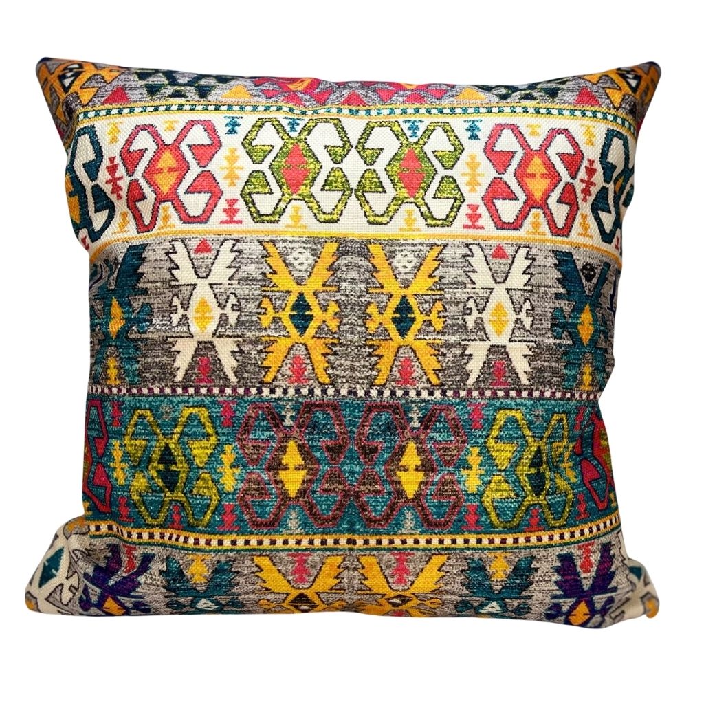 Funda Etnica Multicolor 45x45