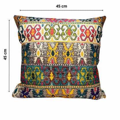 Funda Etnica Multicolor 45x45