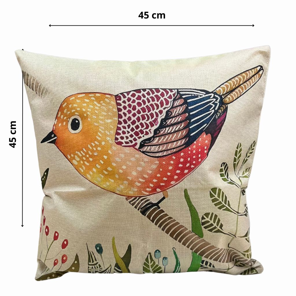 Funda Pajaro Amarillo 45x45