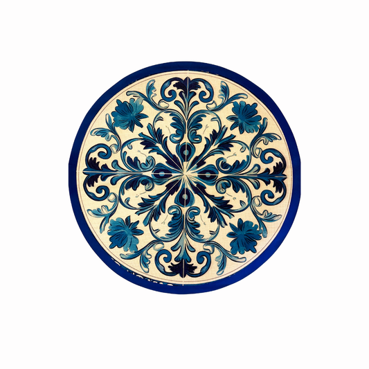 Individual Azulejo Azul 39 cms