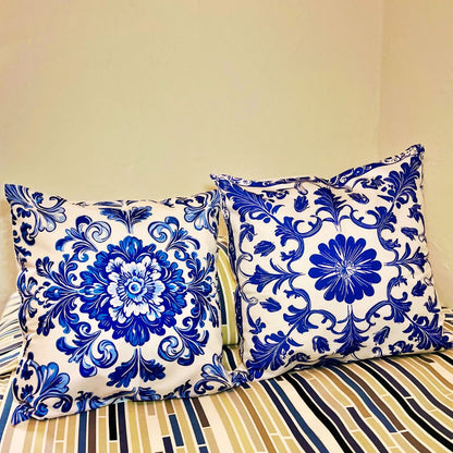 Funda Azulejo Azul 2 - 45x45