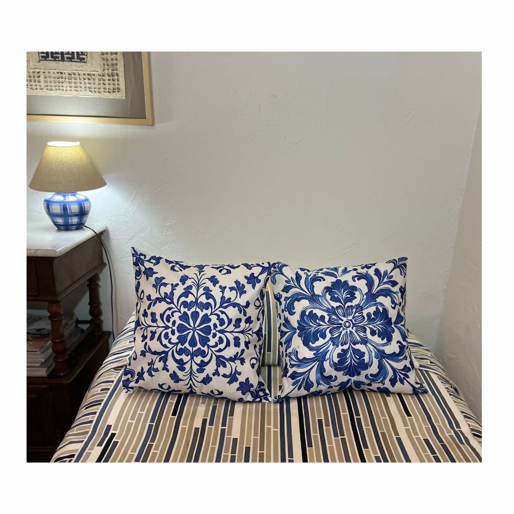 Funda Azulejo Azul 3 - 45x45