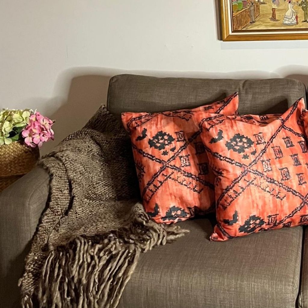 Funda Bereber Naranja 45x45