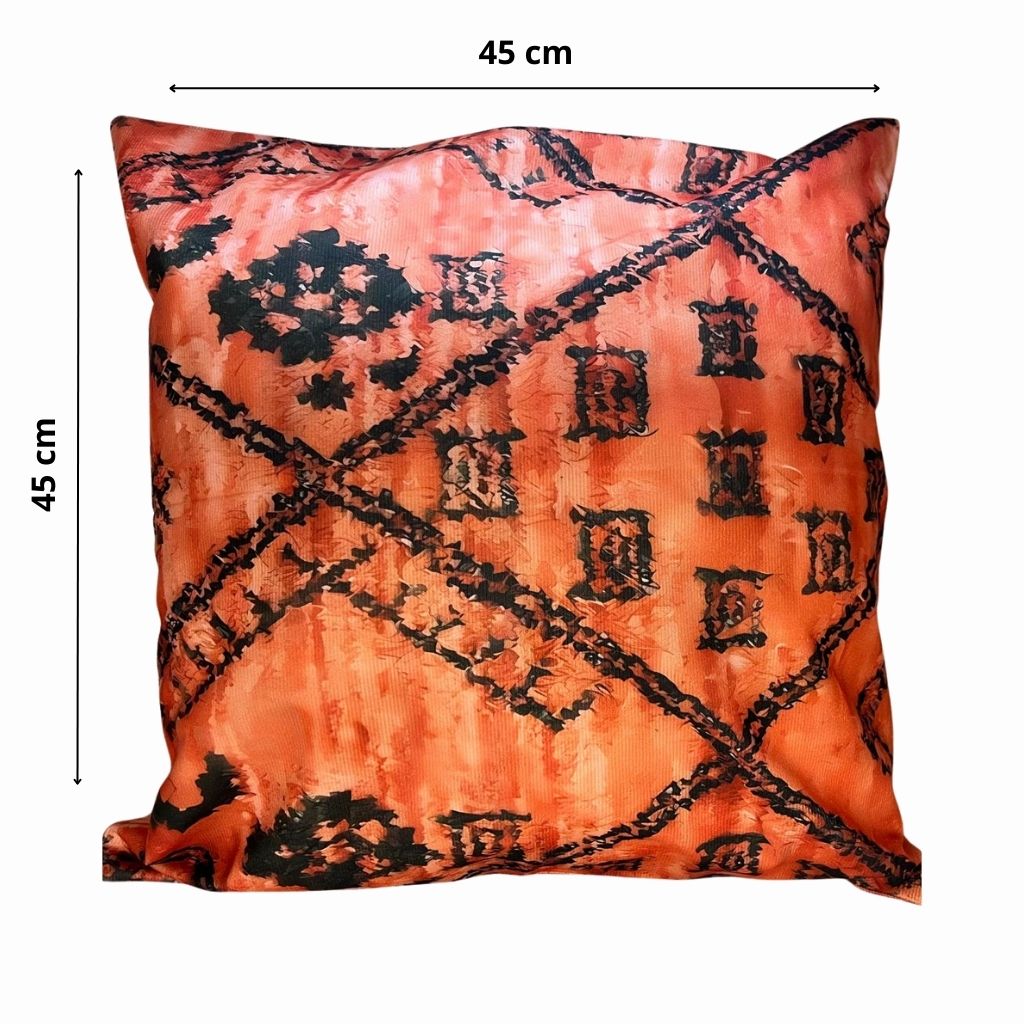 Funda Bereber Naranja 45x45